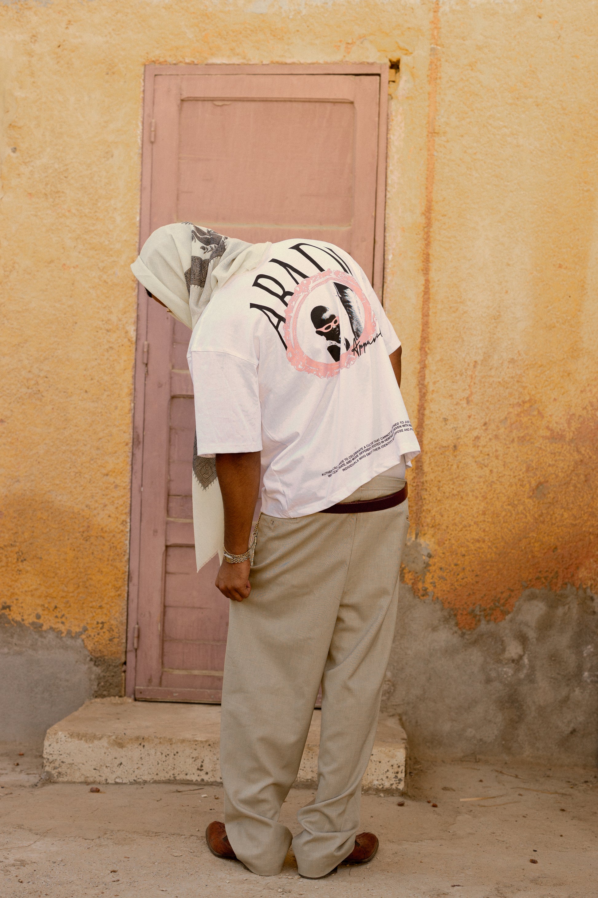 White Printed tshirt