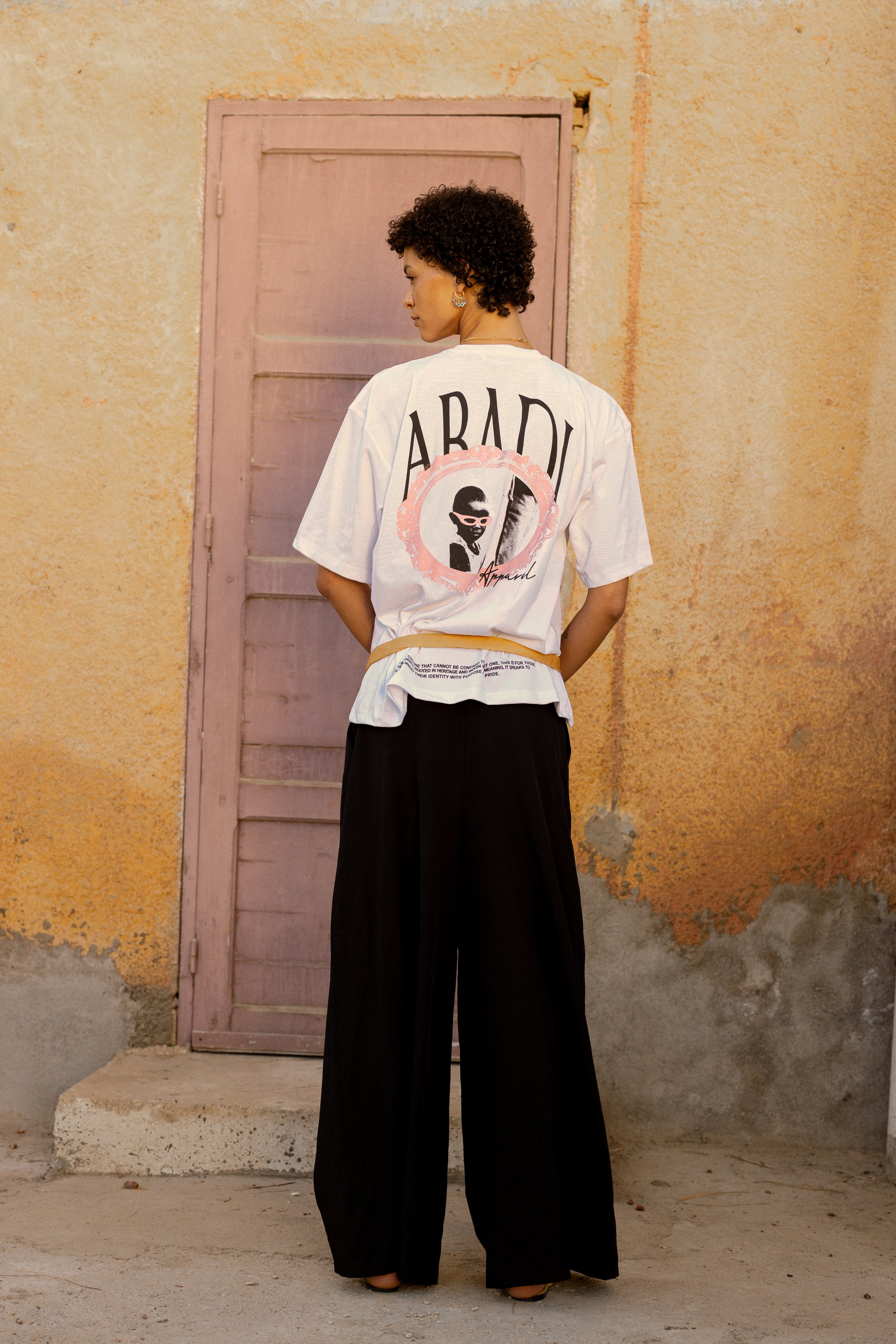 White Printed tshirt